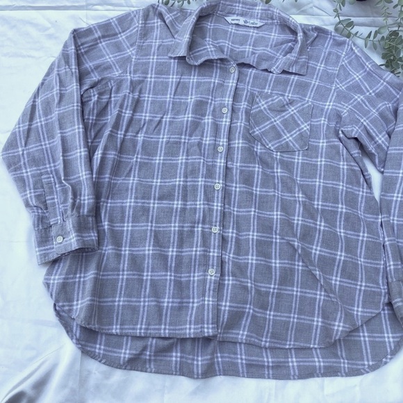 Old Navy Tops - Old Navy Button Up Plaid Classic Shirt